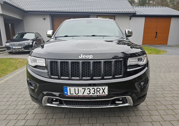Jeep Grand Cherokee cena 119000 przebieg: 145000, rok produkcji 2015 z Lublin małe 529